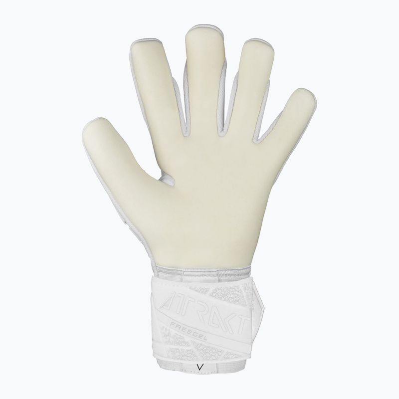 Guanti da portiere Reusch Attrakt Freegel Oro bianco 3