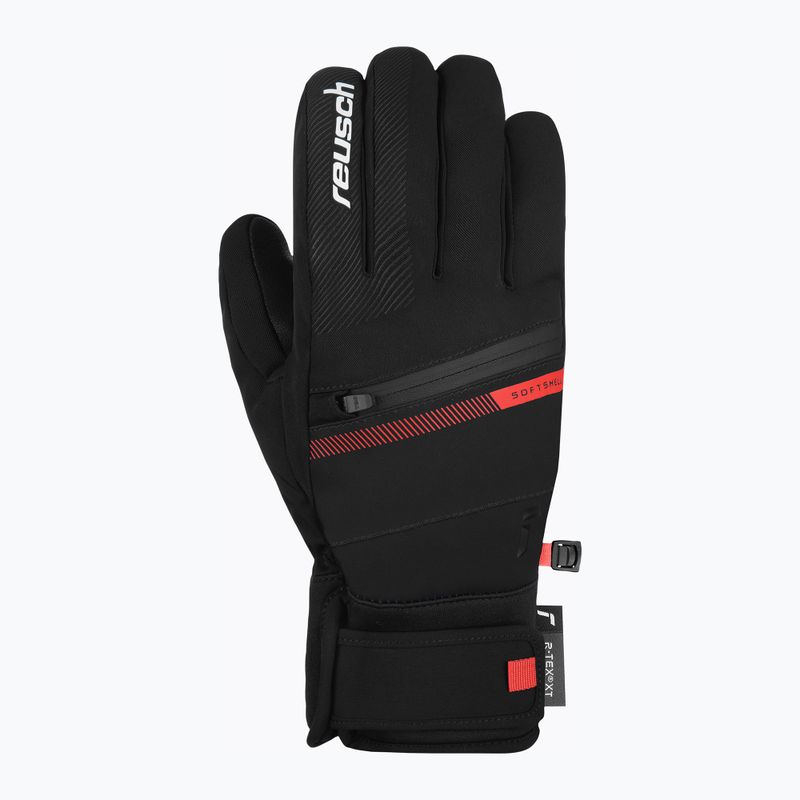 Guanti da sci Reusch Steve R-Tex XT 7809 black/fluo red 2