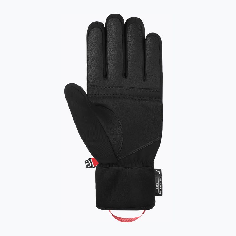Guanti da sci Reusch Steve R-Tex XT 7809 black/fluo red 3