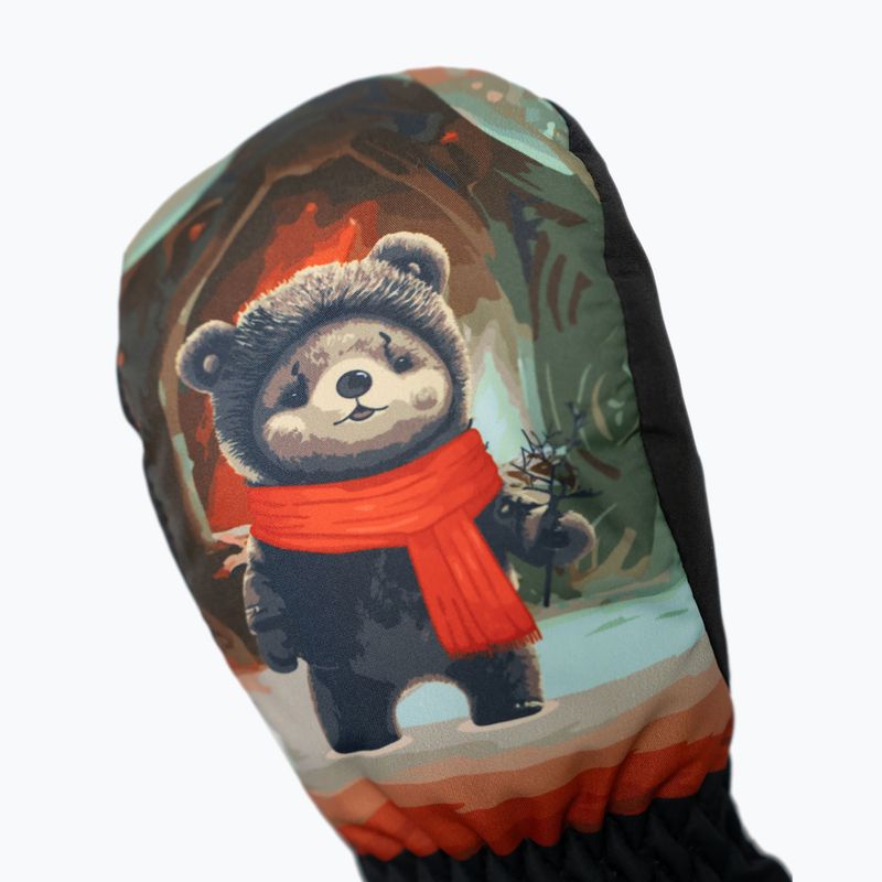 Guanti da sci per bambini Reusch Scottie Mitten bear 4