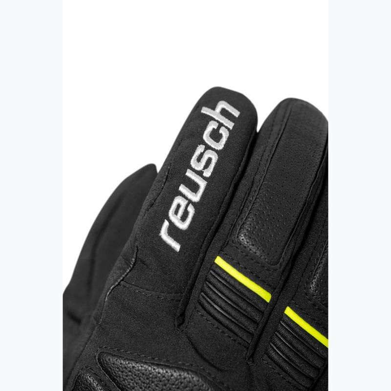 Guanti da sci Reusch Thunder R-Tex XT blacier grey/black/safety yellow 4