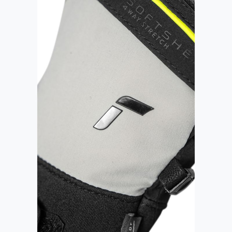 Guanti da sci Reusch Thunder R-Tex XT blacier grey/black/safety yellow 5