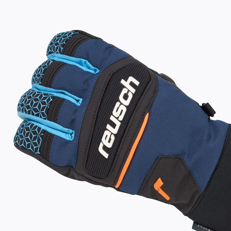 Guanto da sci Reusch Dragon R-Tex XT dress blu/arancio popsicl 5