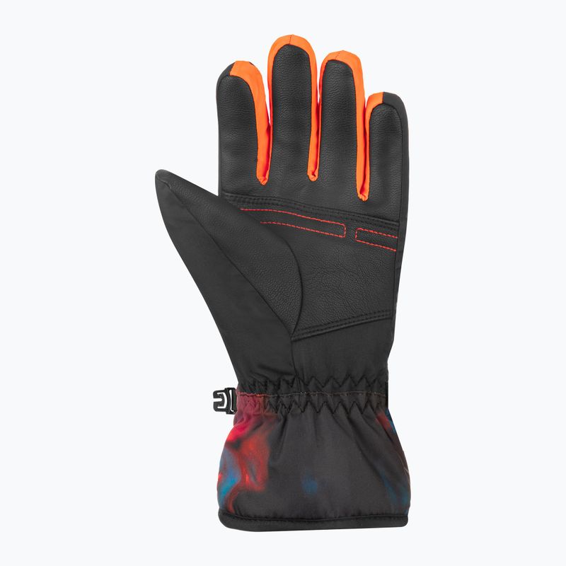 Guanti da sci per bambini Reusch Alan Junior flame 4