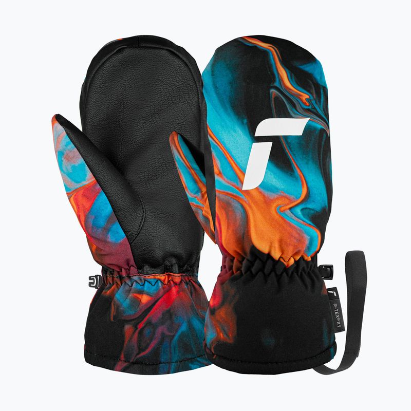 Guanto da sci per bambini Reusch Carter R-Tex XT Junior Mitten flame