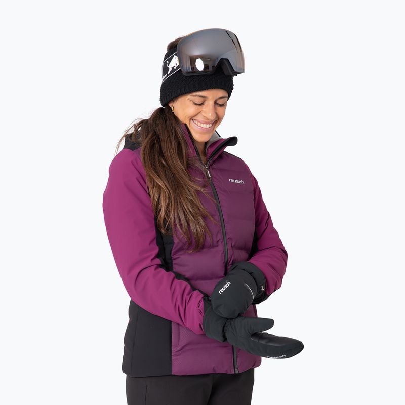Guanti da sci donna Reusch Marisa Mitten black/white 10