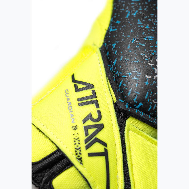 Guanti da portiere di sicurezza Reusch Attrakt Fusion Guardian giallo/argento/nero 6