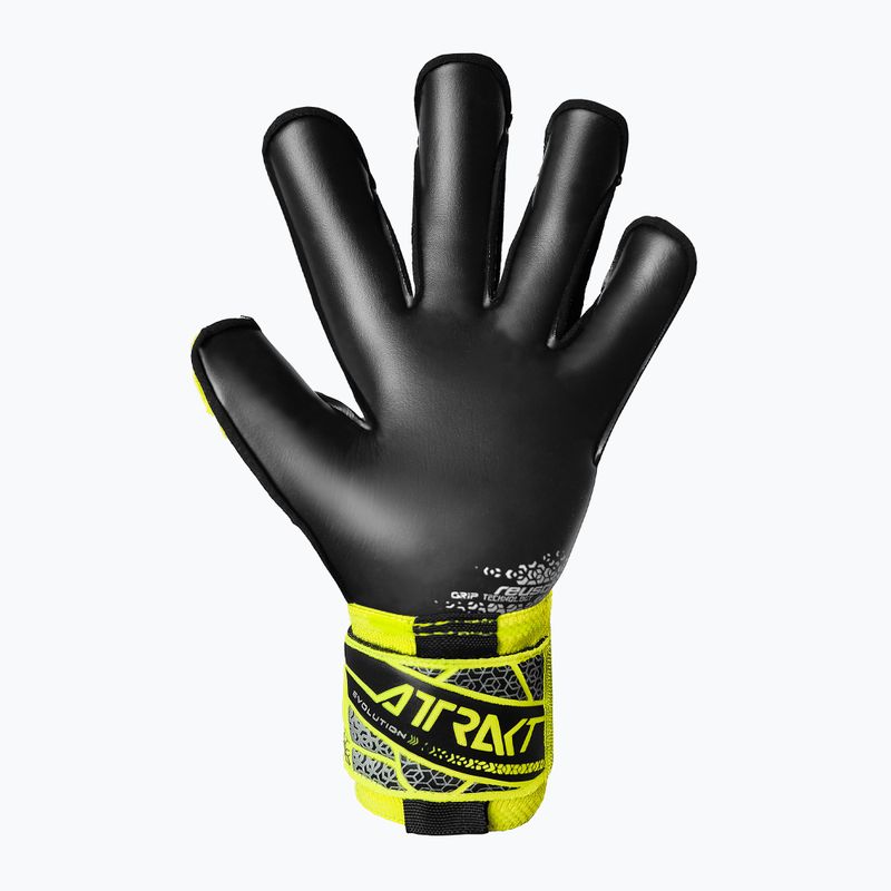 Guanti da portiere di sicurezza Reusch Attrakt Gold X Evolution giallo/argento/nero 3