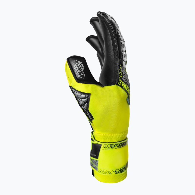 Guanti da portiere di sicurezza Reusch Attrakt Gold X Evolution giallo/argento/nero 4