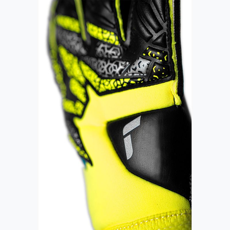 Guanti da portiere di sicurezza Reusch Attrakt Gold X Evolution giallo/argento/nero 5