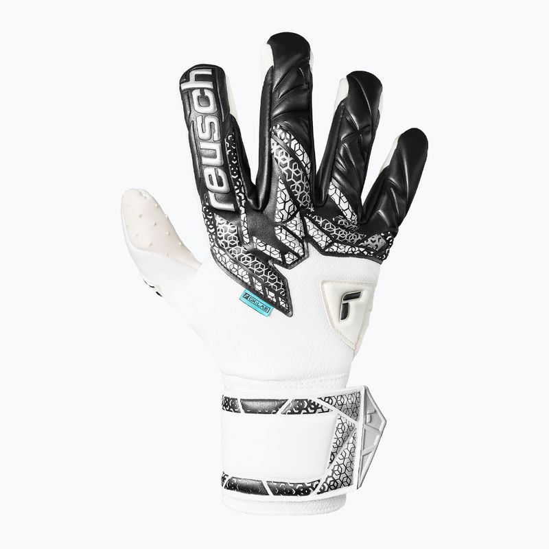 Guanto da portiere Reusch Attrakt SpeedBump bianco/argento/nero 2
