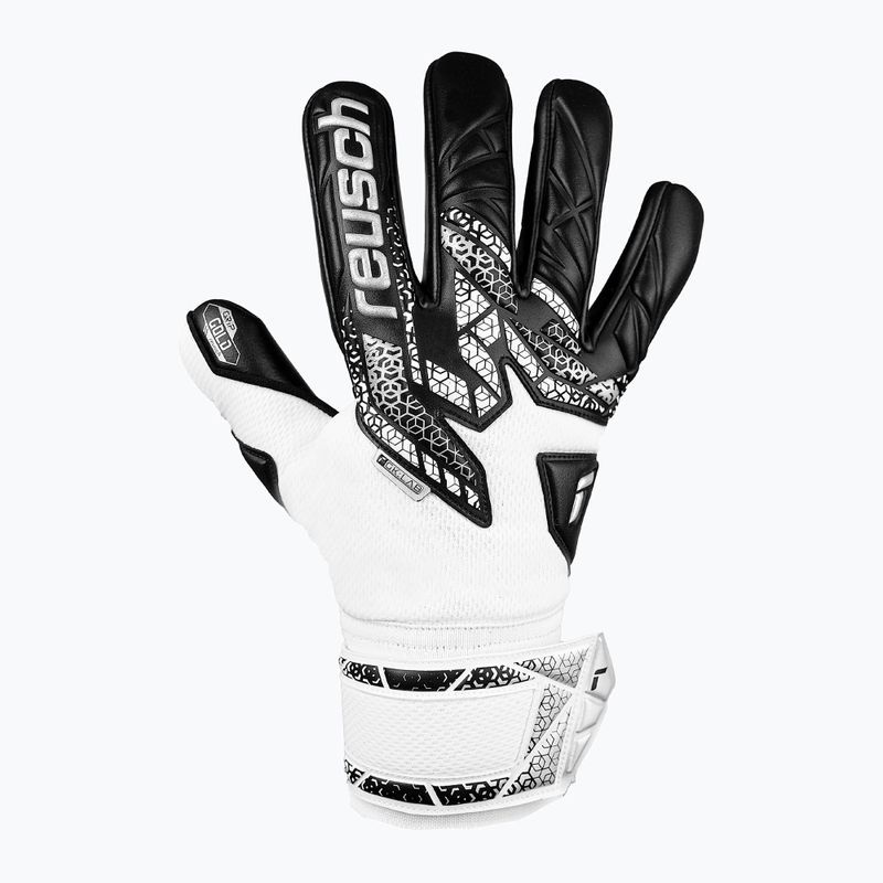 Guanto da portiere Reusch Attrakt Gold NC bianco/argento/nero 2