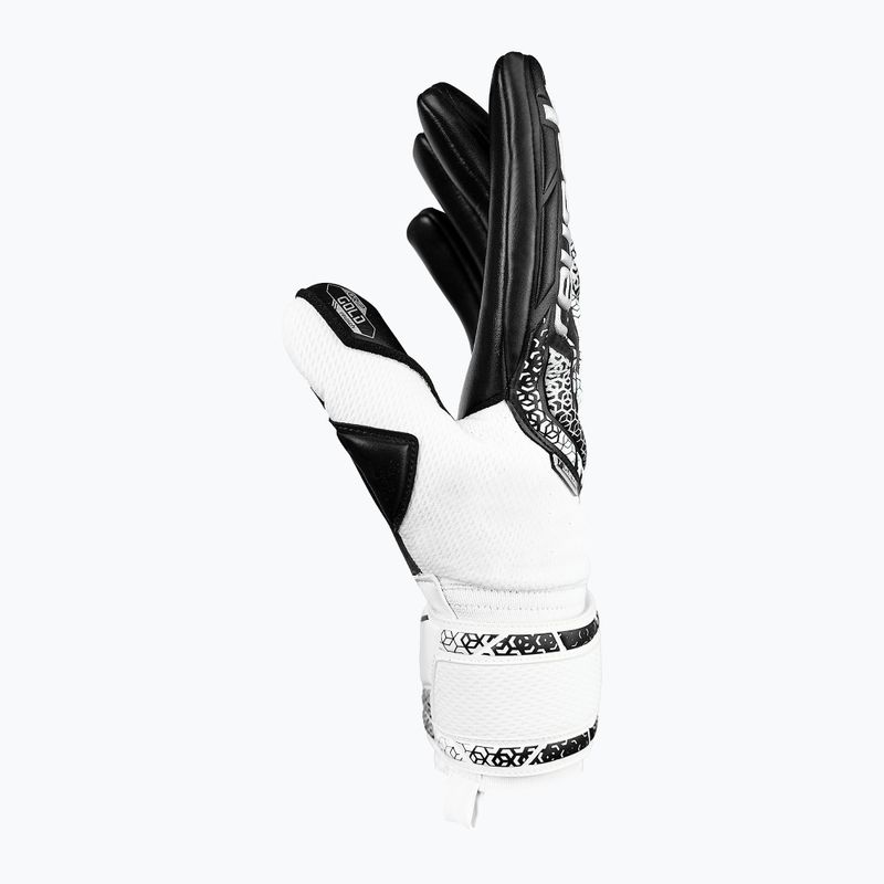 Guanto da portiere Reusch Attrakt Gold NC bianco/argento/nero 4