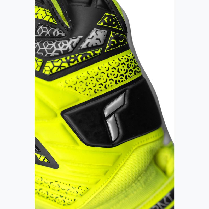 Reusch Attrakt Starter Guanti da portiere solidi di sicurezza giallo/argento 5