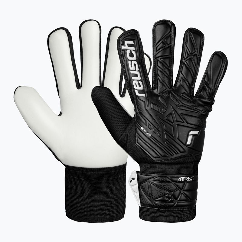 Guanti da portiere Reusch Attrakt Starter Nero lucido