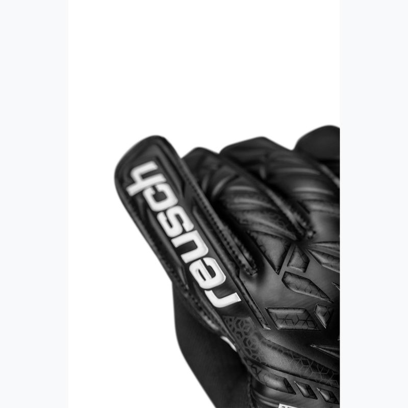 Guanti da portiere Reusch Attrakt Starter Nero lucido 5