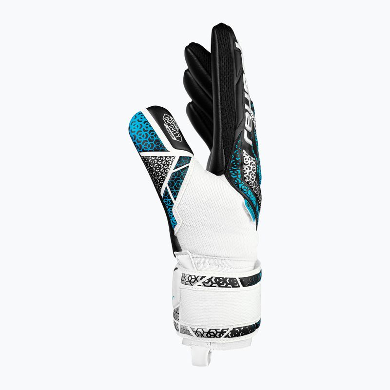 Guanto da portiere Reusch Attrakt Infinity NC bianco/argento/nero 4