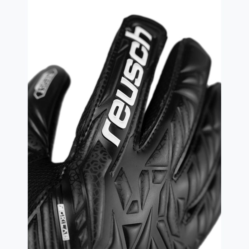 Guanti da portiere per bambini Reusch Attrakt Resist Junior nero 5