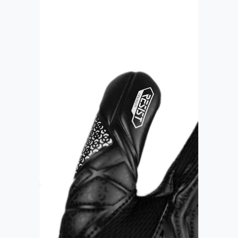 Guanti da portiere per bambini Reusch Attrakt Resist Junior nero 7