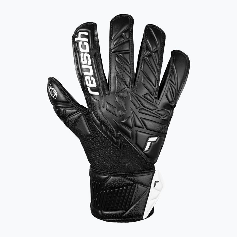 Guanti da portiere per bambini Reusch Attrakt Infinity Junior nero 2