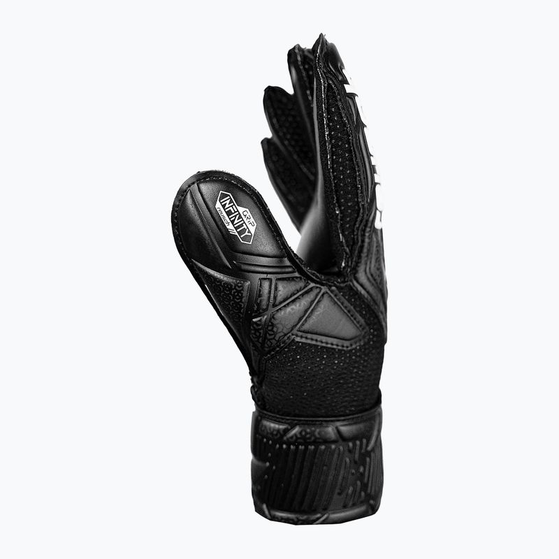 Guanti da portiere per bambini Reusch Attrakt Infinity Junior nero 4