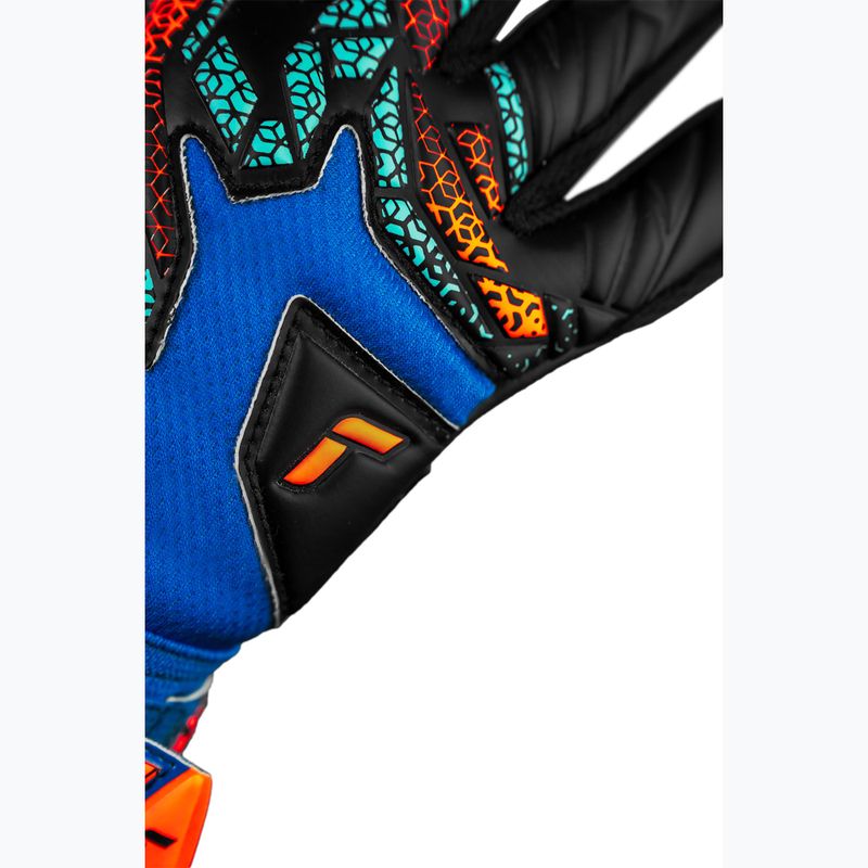 Guanti da portiere Reusch Attrakt Infinity NC Junior blu elettrico/arancio shocking/nero 6