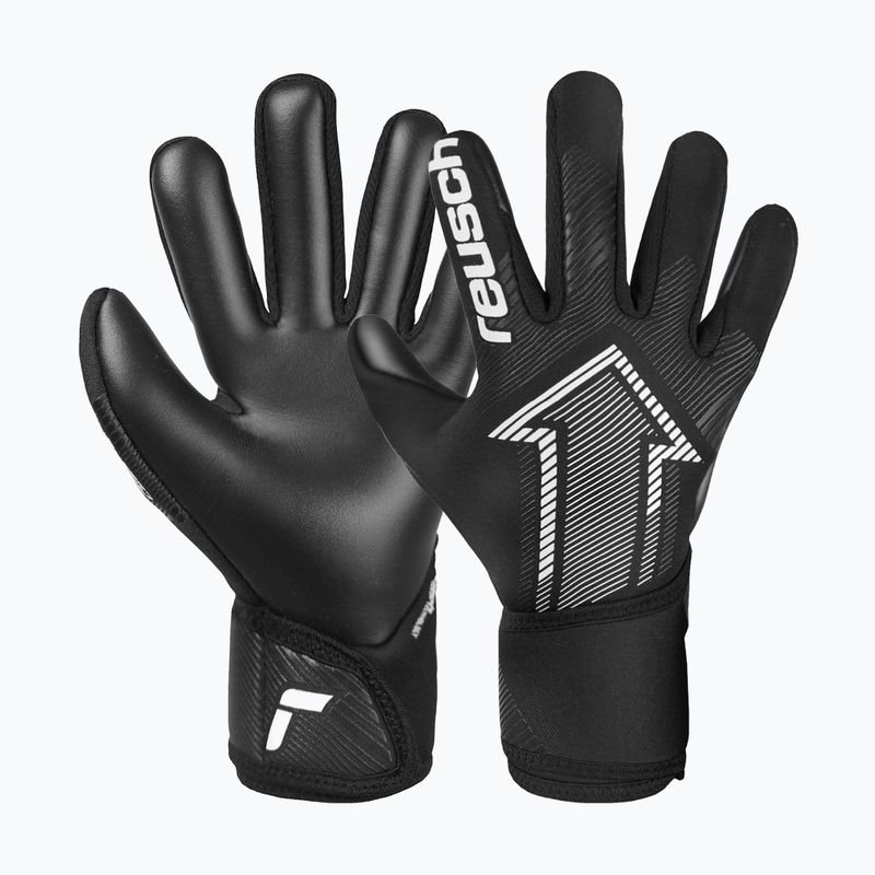 Guanti da portiere per bambini Reusch Fastgrip Infinity Junior nero