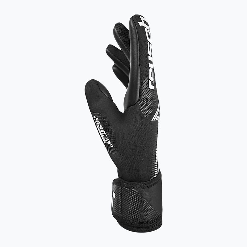 Guanti da portiere per bambini Reusch Fastgrip Infinity Junior nero 4