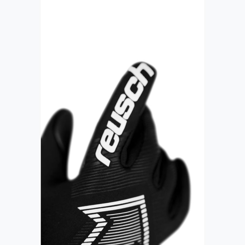 Guanti da portiere per bambini Reusch Fastgrip Infinity Junior nero 5