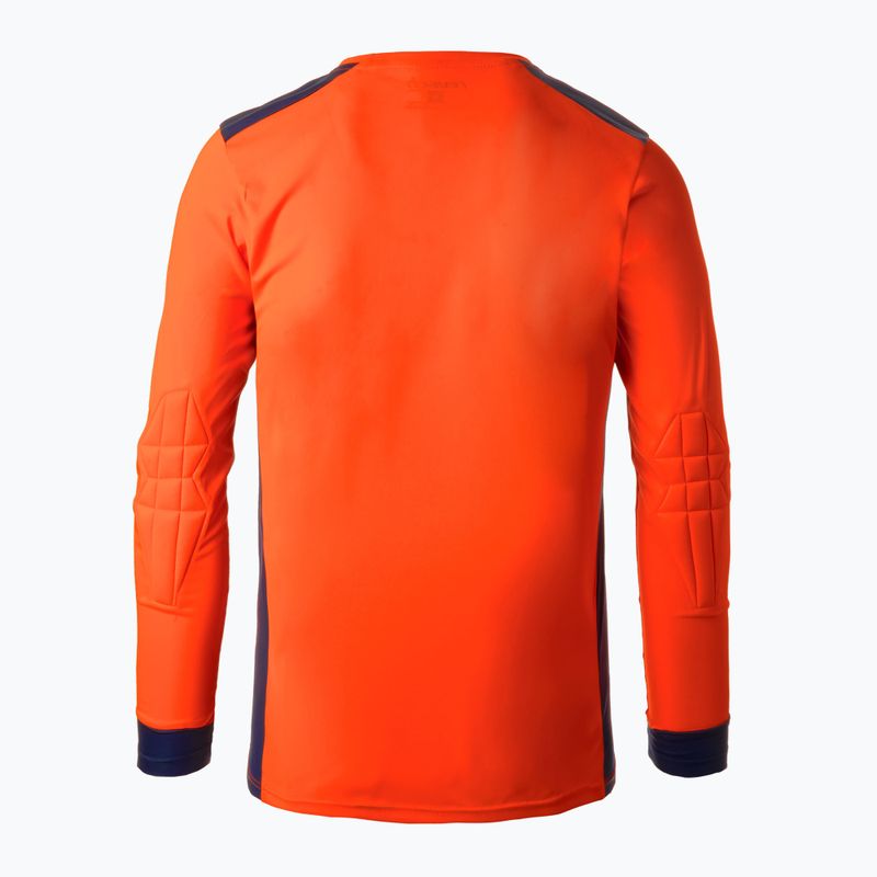Reusch Match Goalkeeper Longsleeve imbottito Junior arancio/blu shocking 2