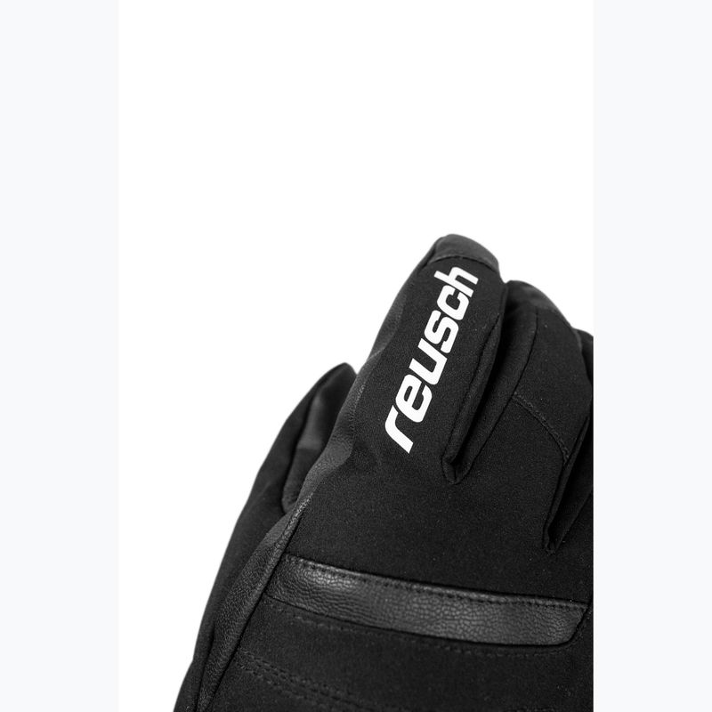 Guanti da sci uomo Reusch Booster Gore-Tex black/white 5