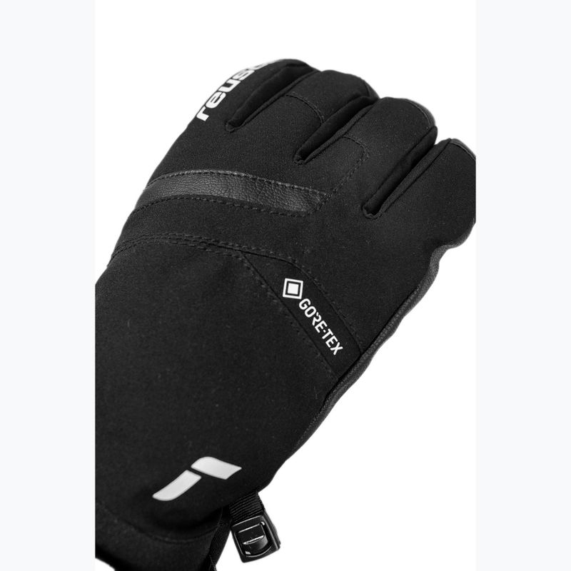 Guanti da sci uomo Reusch Booster Gore-Tex black/white 6