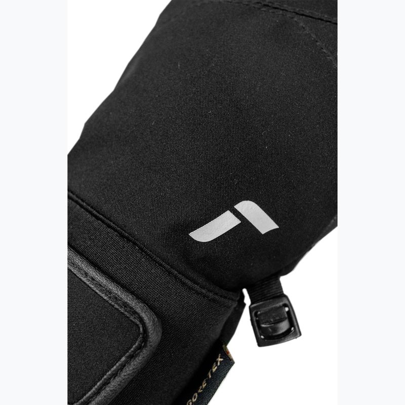 Guanti da sci uomo Reusch Booster Gore-Tex black/white 7