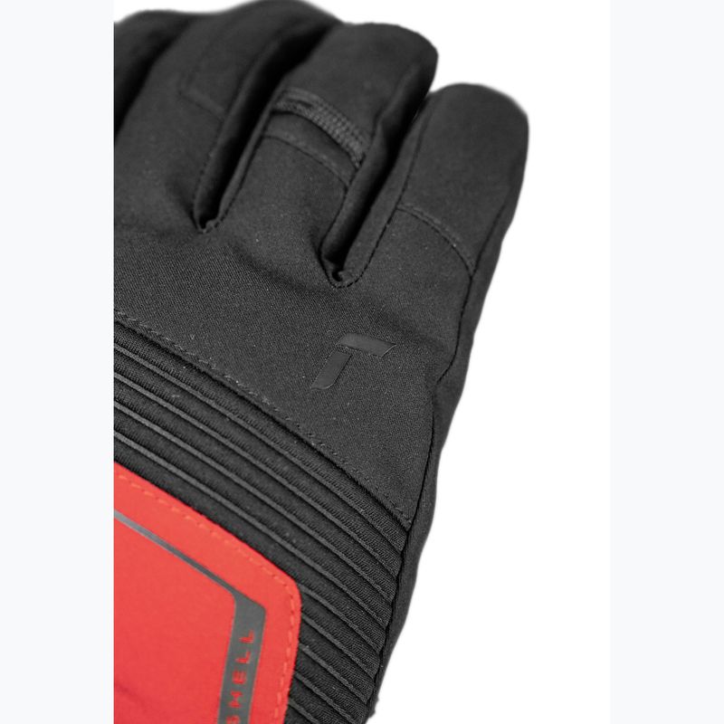 Guanti da sci Reusch Louis R-Tex XT black/tango red 5