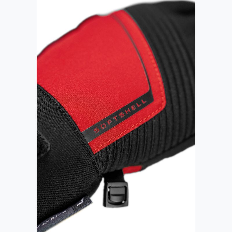 Guanti da sci Reusch Louis R-Tex XT black/tango red 6