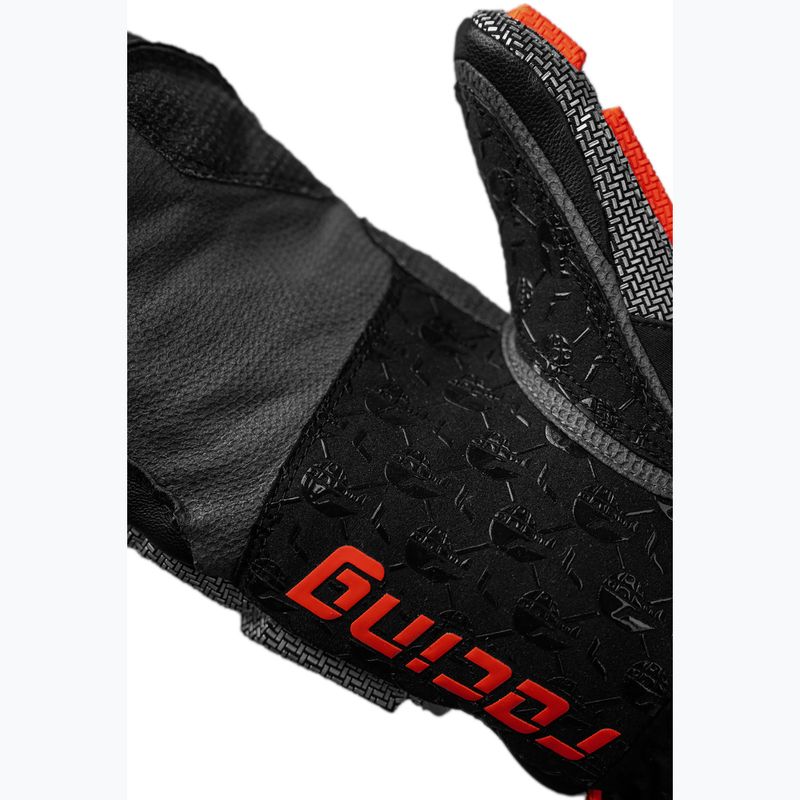 Guanti da sci Reusch Worldcup Warrior GS Mitten black/silver/fluo red 7