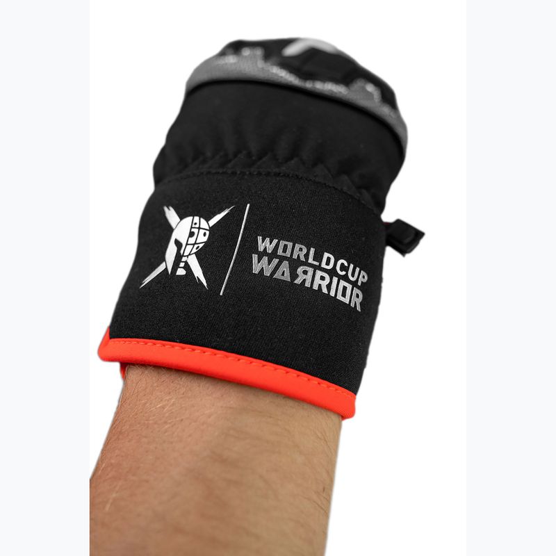 Guanti da sci Reusch Worldcup Warrior R-Tex XT Mitten black/silver/fluo red 6