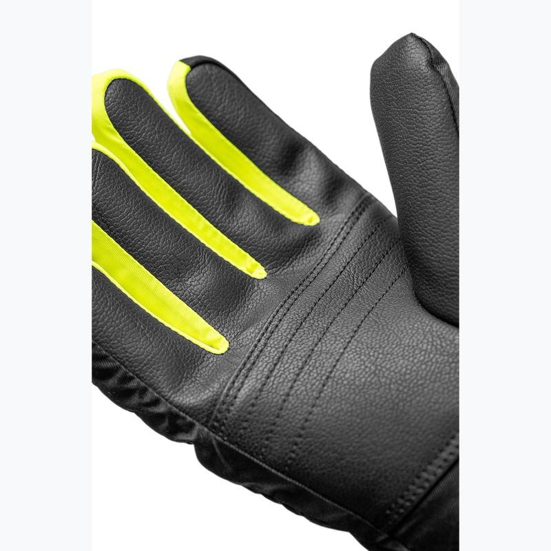 Guanti da sci per bambini Reusch Dan R-Tex XT Junior black/brilliant blue/safety yellow 5