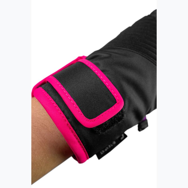 Guanti da sci per bambini Reusch Dan R-Tex XT Junior black/pink glo 8