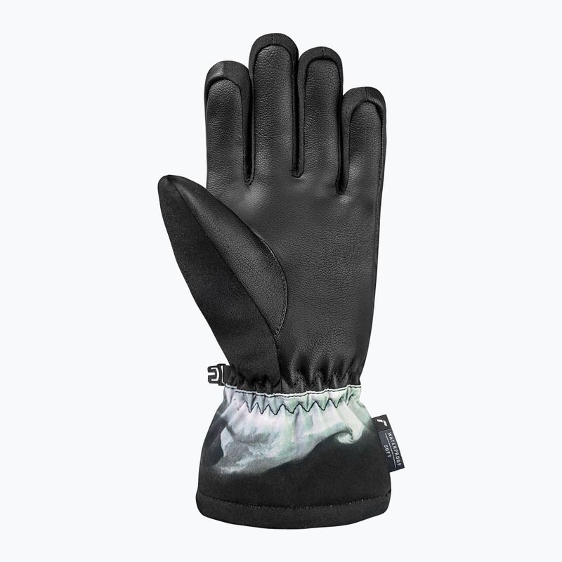 Guanti da sci per bambini Reusch Carter R-Tex XT blck/silver/fluo red 3