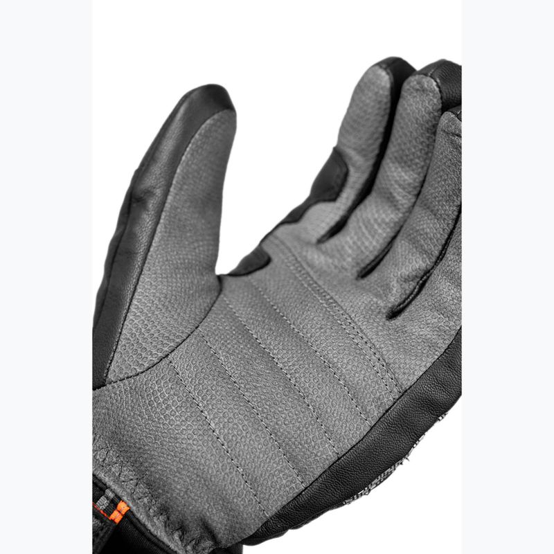 Guanti da sci uomo Reusch Alpine Master black/silver/fluo red 5