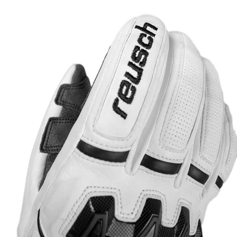 Guanti da sci Reusch Champ white / black 5