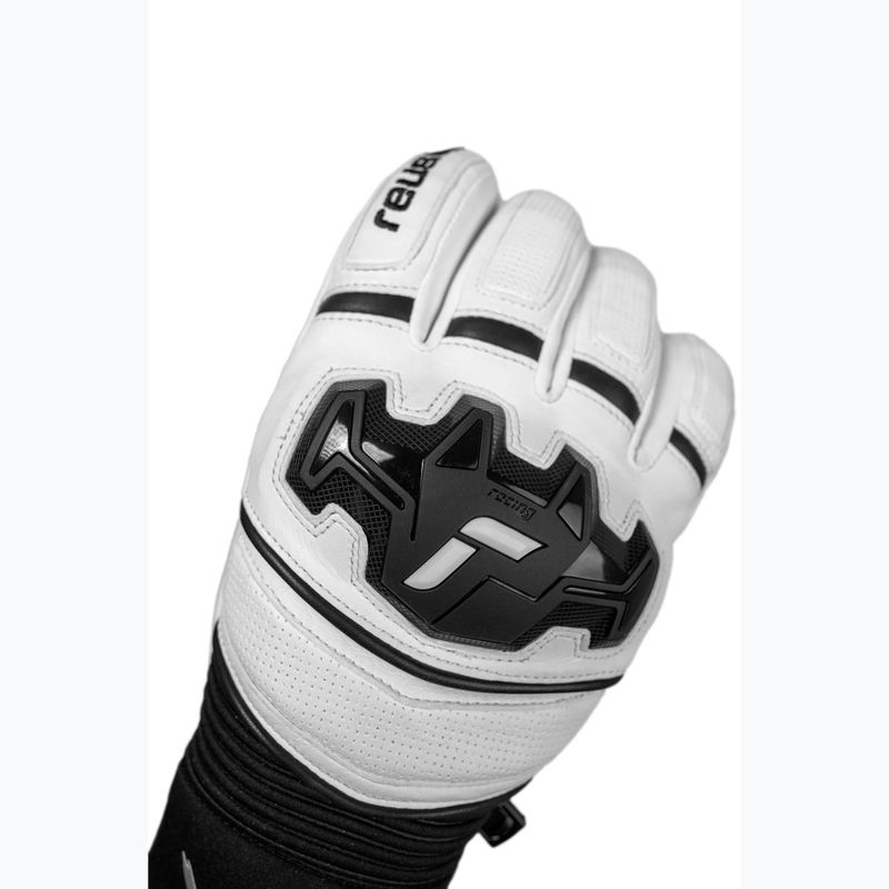Guanti da sci Reusch Champ white / black 6