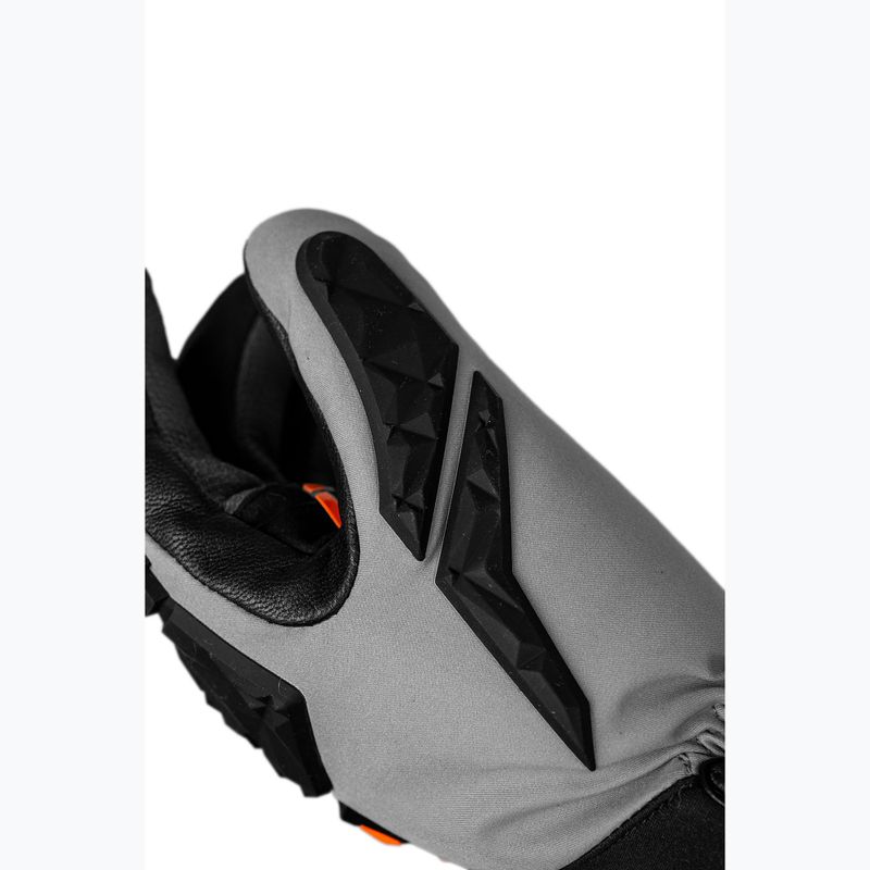 Guanti da sci uomo Reusch Ultra steel grey / black / shoc 7