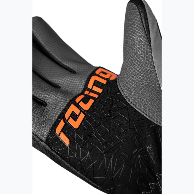 Guanti da sci uomo Reusch Ultra steel grey / black / shoc 8