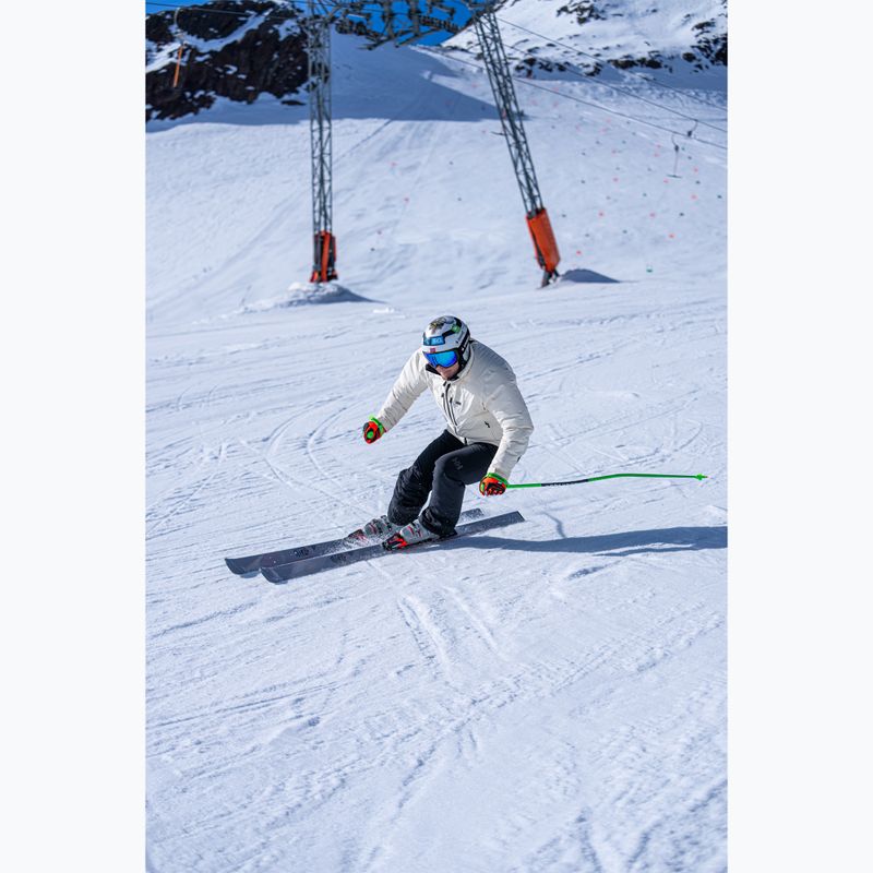 Guanti da sci uomo Reusch Ultra black/fluorescent red 6