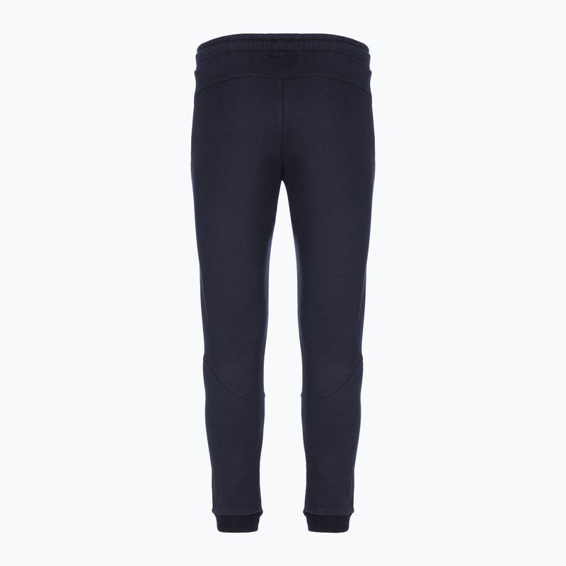 Pantaloni da calcio da uomo Reusch Joggers navy/blue/white 2