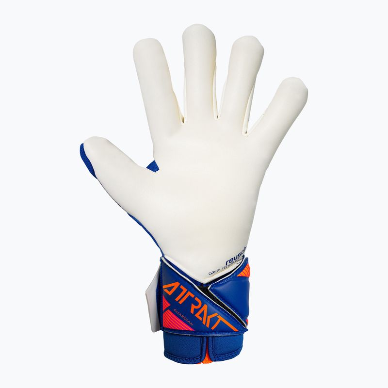 Guanti da portiere Reusch Attrakt Gold X Guardian sharp blue/white/shocking orange 3