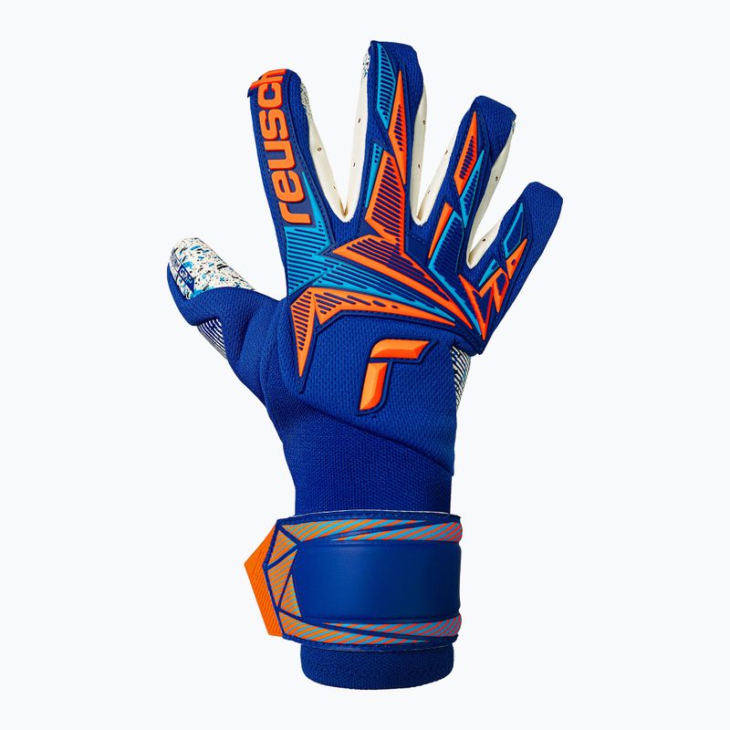 Guanti da portiere Reusch Attrakt Freegel Fusion Goaliator sharp blue/shocking orange 2