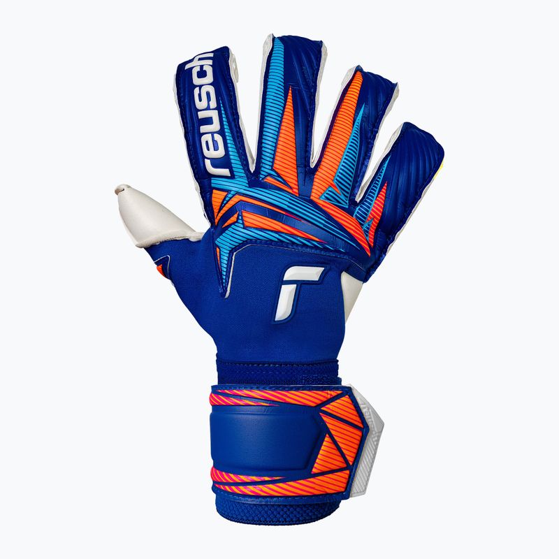 Guanti da portiere Reusch Attrakt Duo Evolution sharp blue/white/shocking orange 2